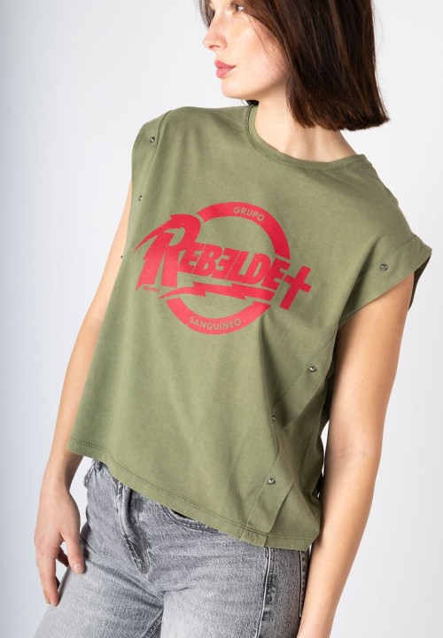 Camiseta Rebelde Positivo