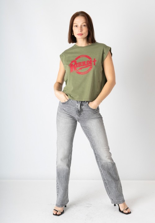 Camiseta Rebelde Positivo