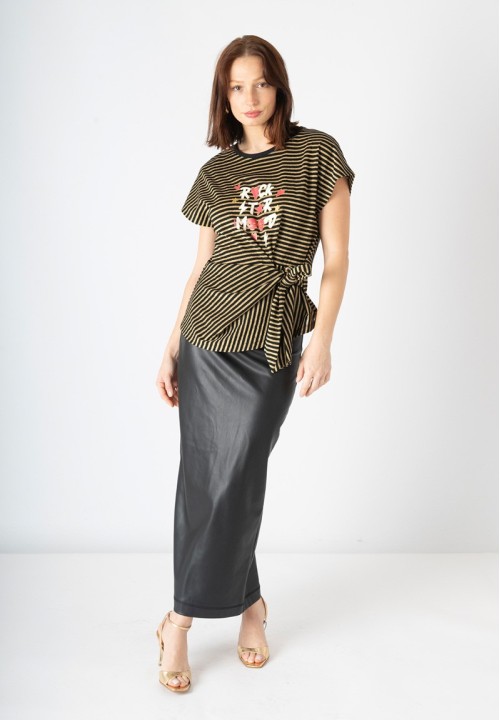 Camiseta Rock Star Mood rayas