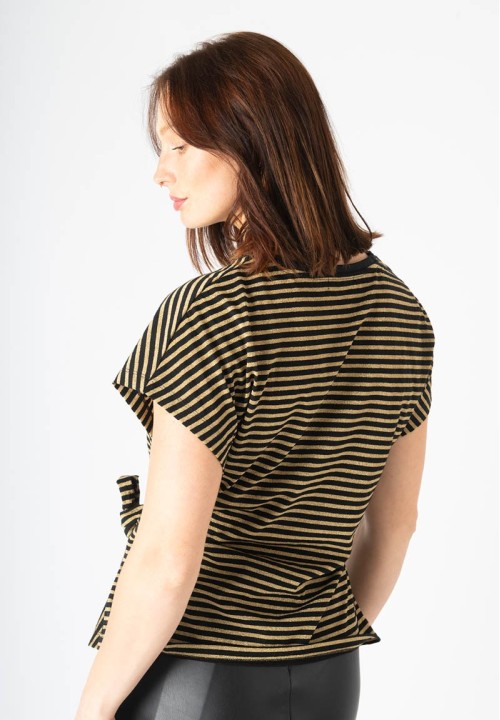 Camiseta Rock Star Mood rayas