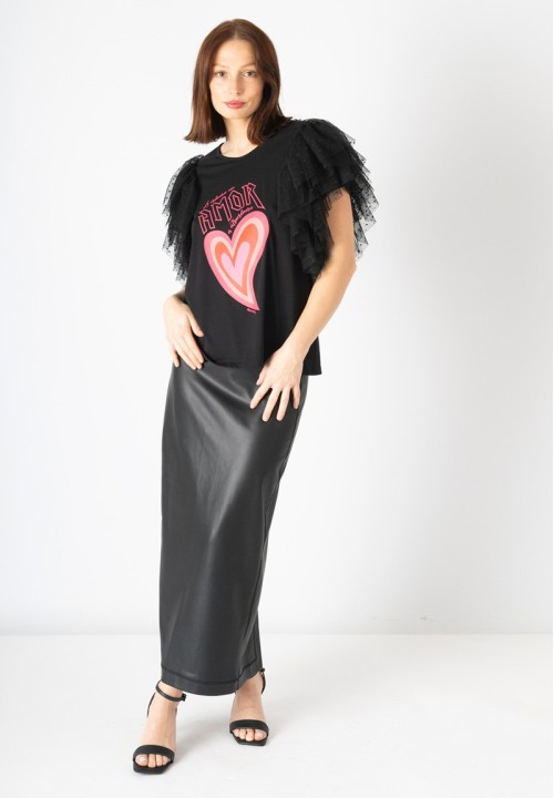 Camiseta Amor Extraordinario volantes