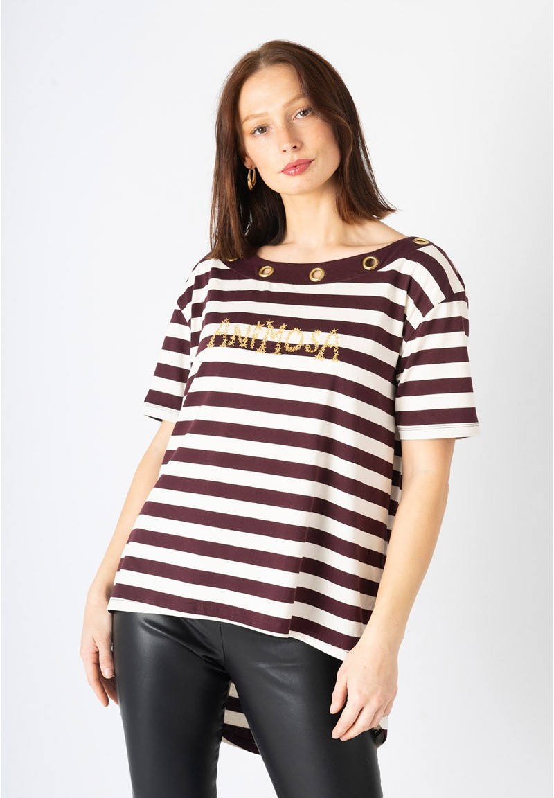 Camiseta Animosa Estrellas ollaos escote