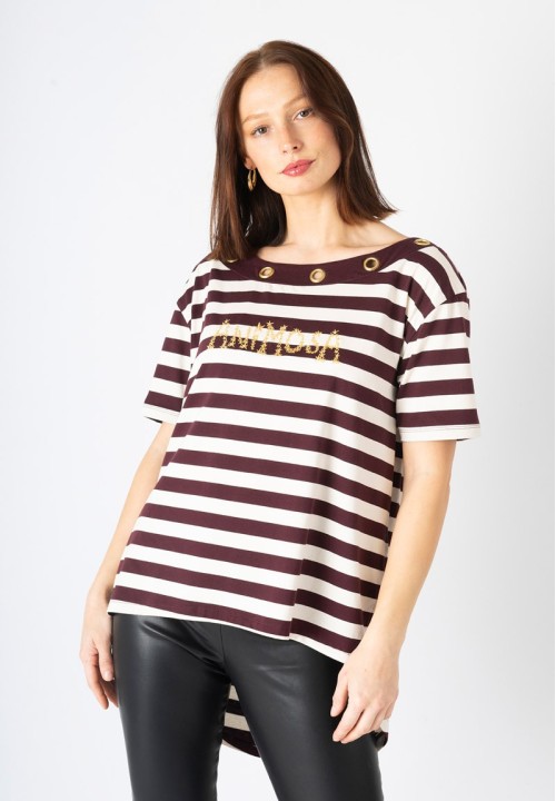 Camiseta Animosa Estrellas ollaos escote