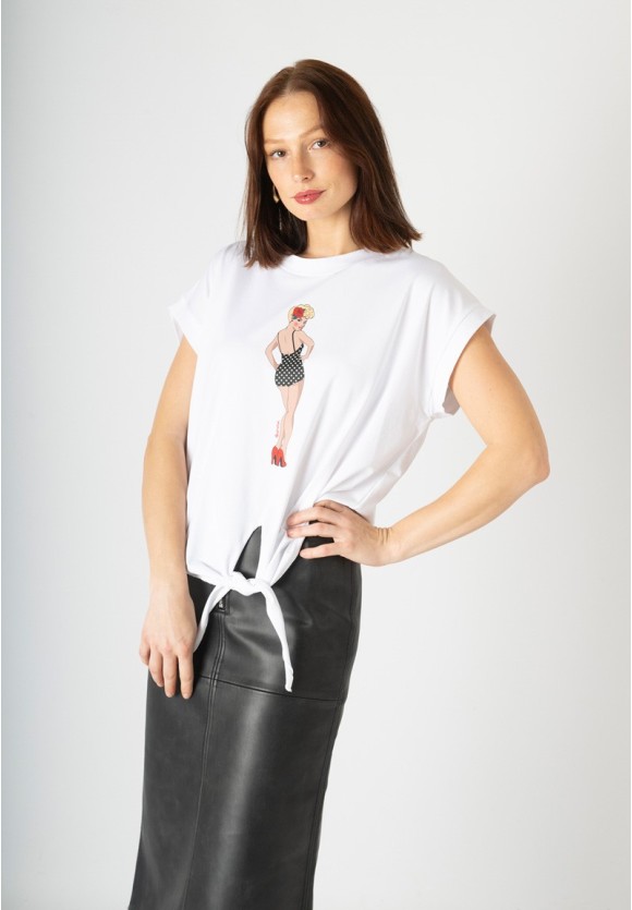 Camiseta Betty Grable Pin Up Girl