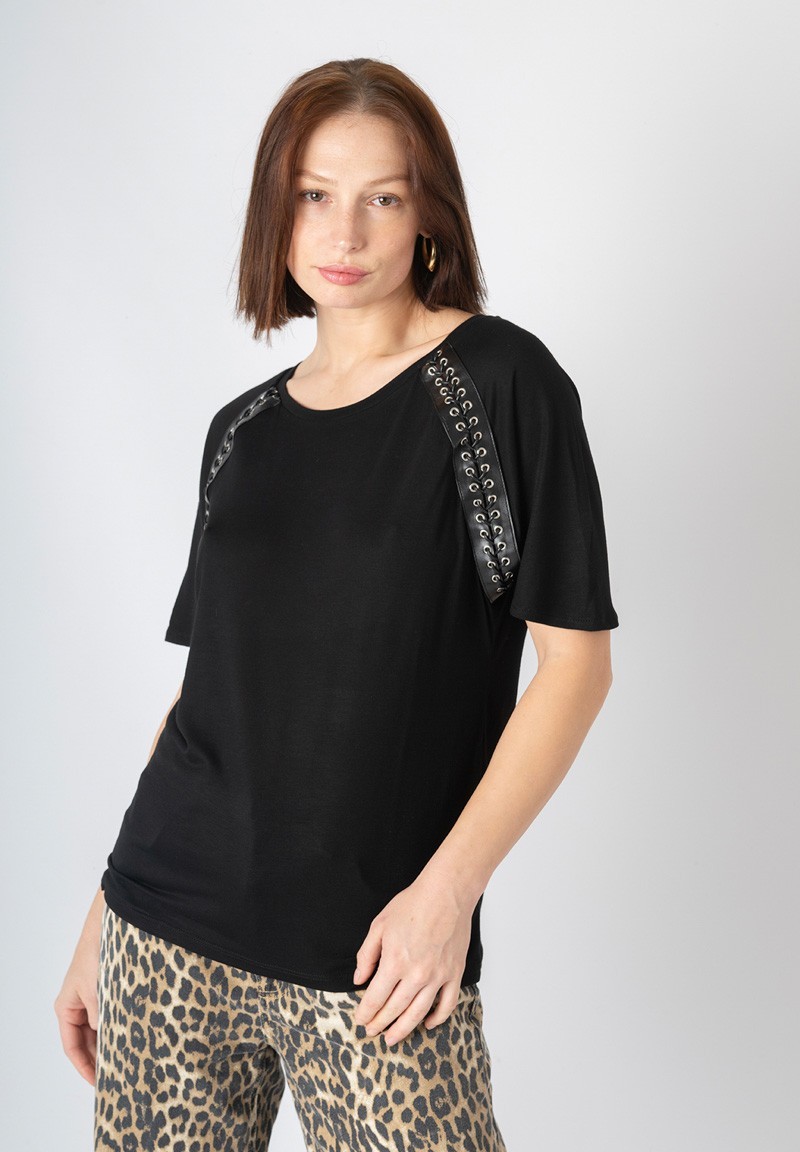 Camiseta Betty Grable cordones