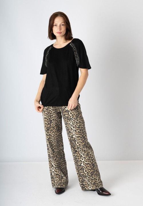 Camiseta Betty Grable cordones