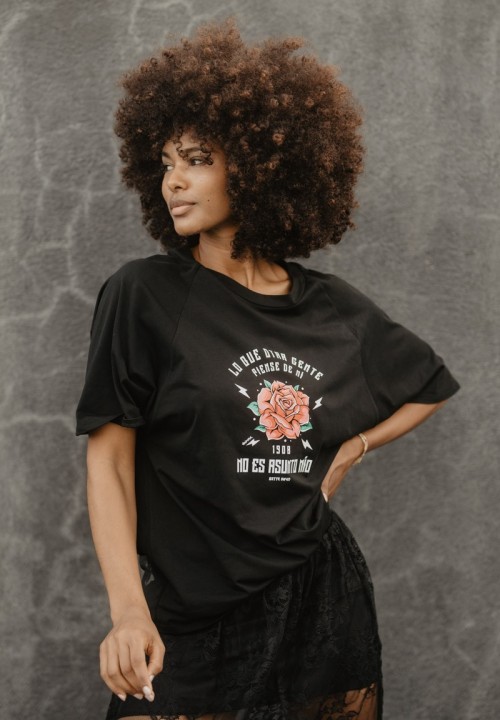 Camiseta Bette Davis rosa