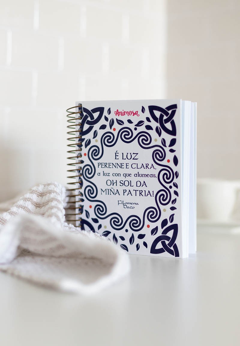 Caderno A6 Filomena Dato Luz