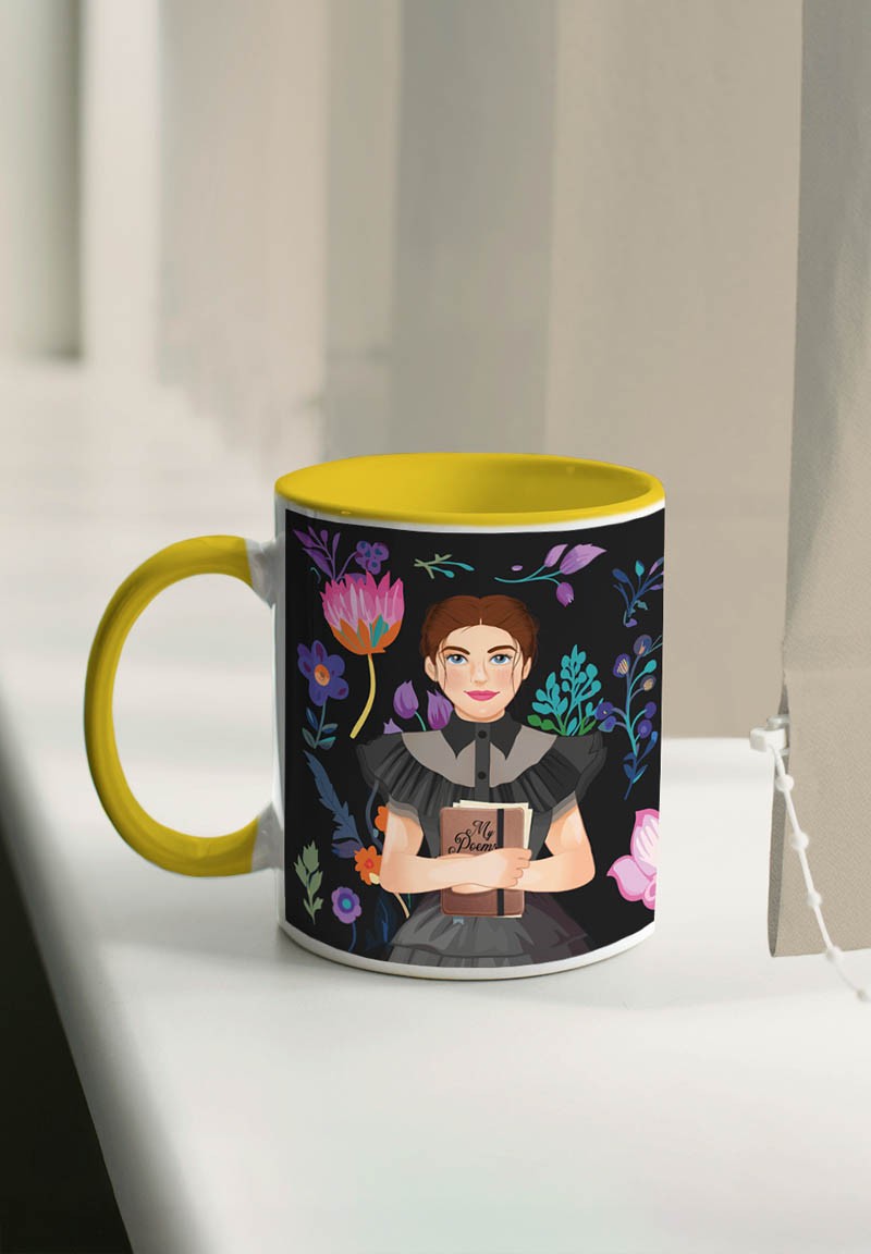 Taza Emily Dickinson puesta de sol