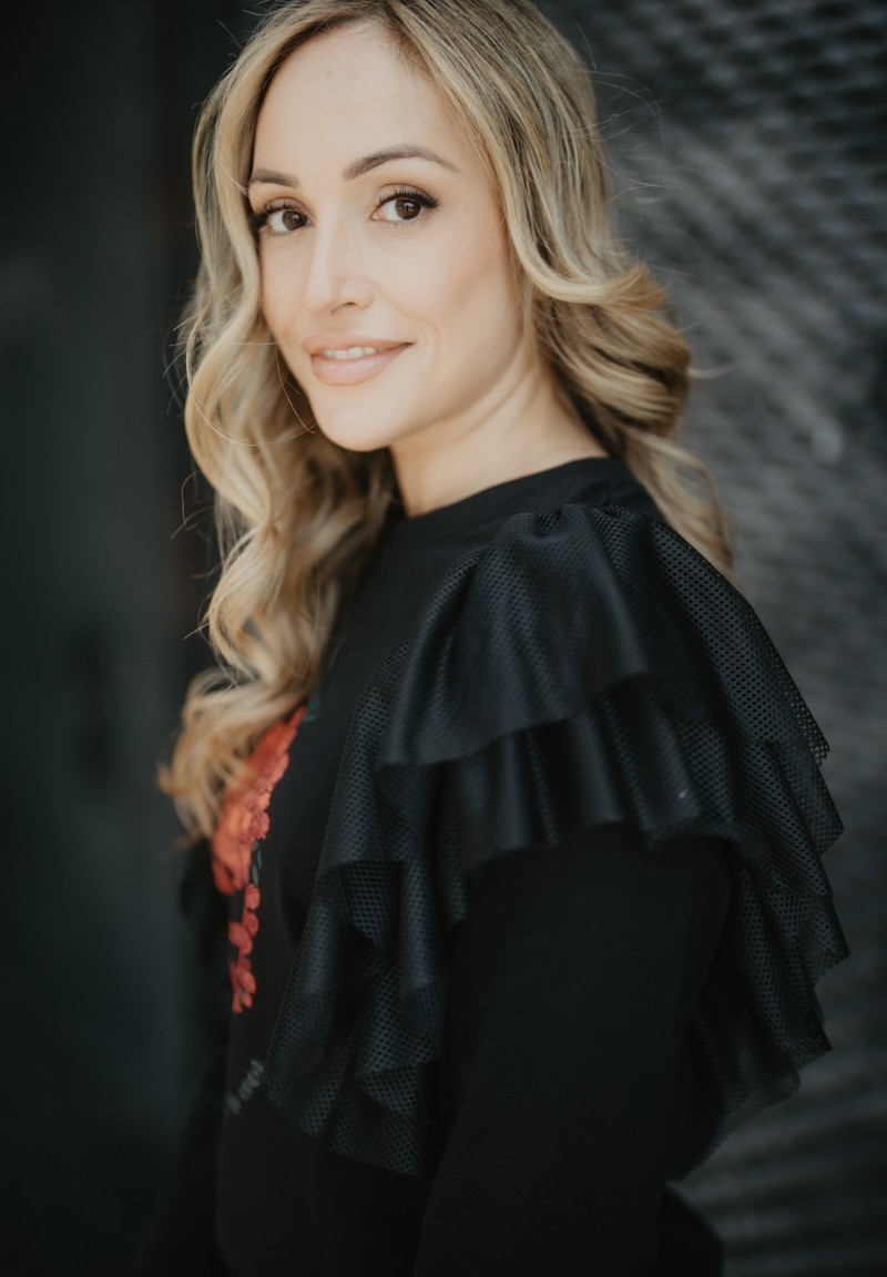 Camiseta volantes Mary Shelley Calavera