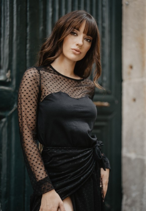 Camiseta Tul Cerezas