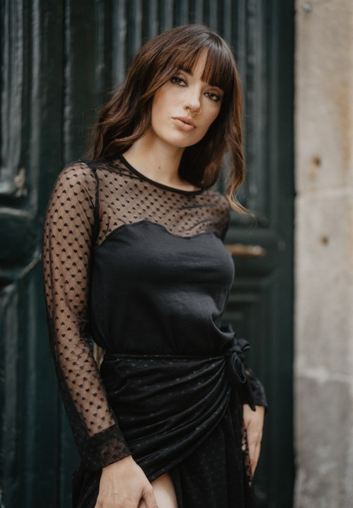 Camiseta Tul Cerezas