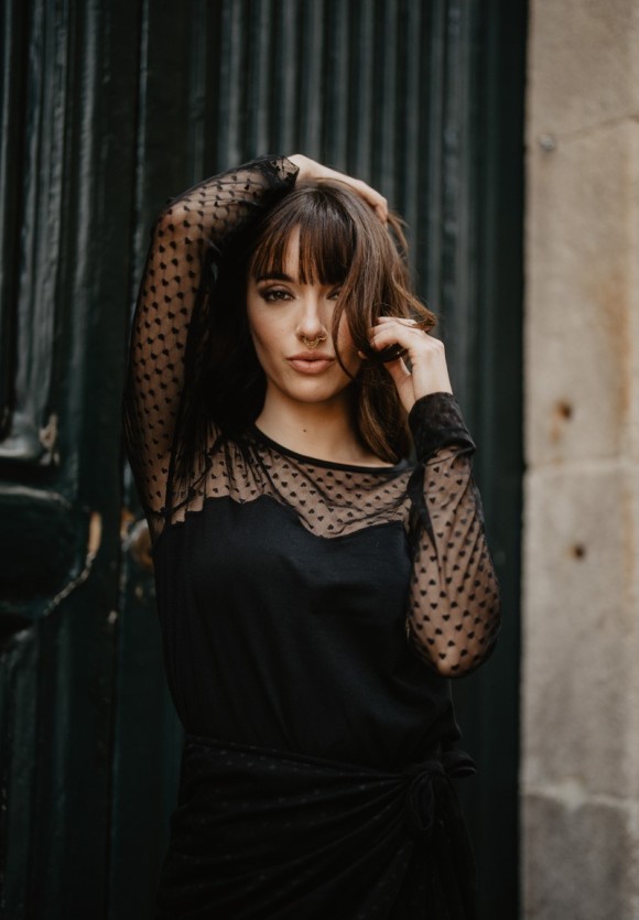 Camiseta Tul Cerezas