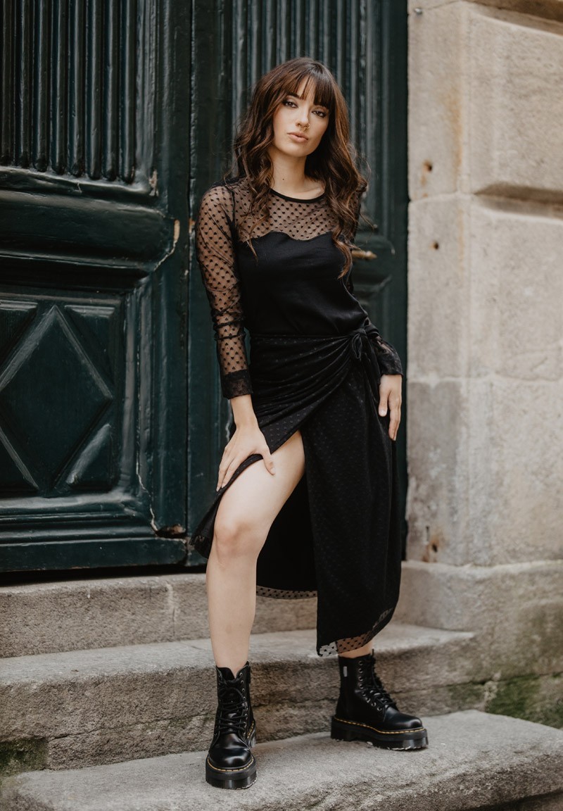 Camiseta Tul Cerezas