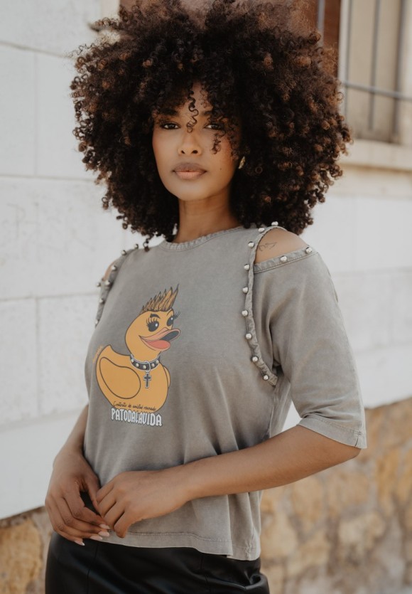 Camiseta cut out Patodalavida