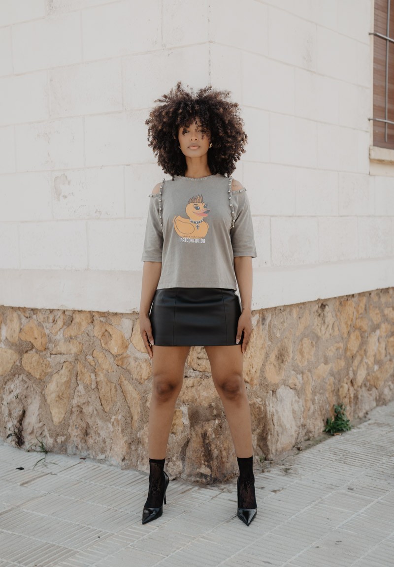 Camiseta cut out Patodalavida