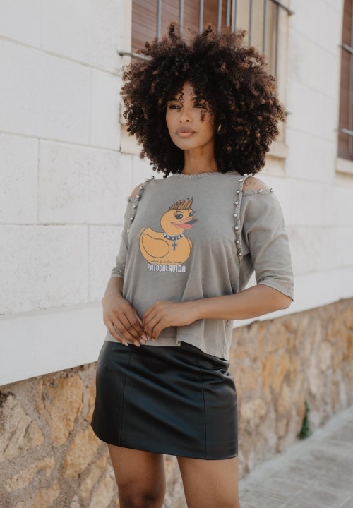 Camiseta cut out Patodalavida