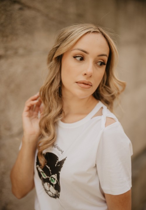 Camiseta Gata Intuición