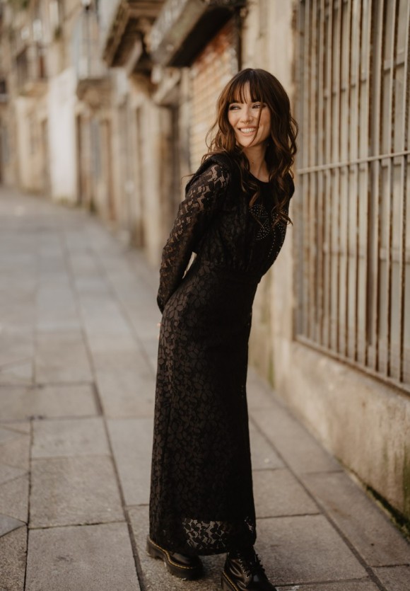 Vestido libélula encaje