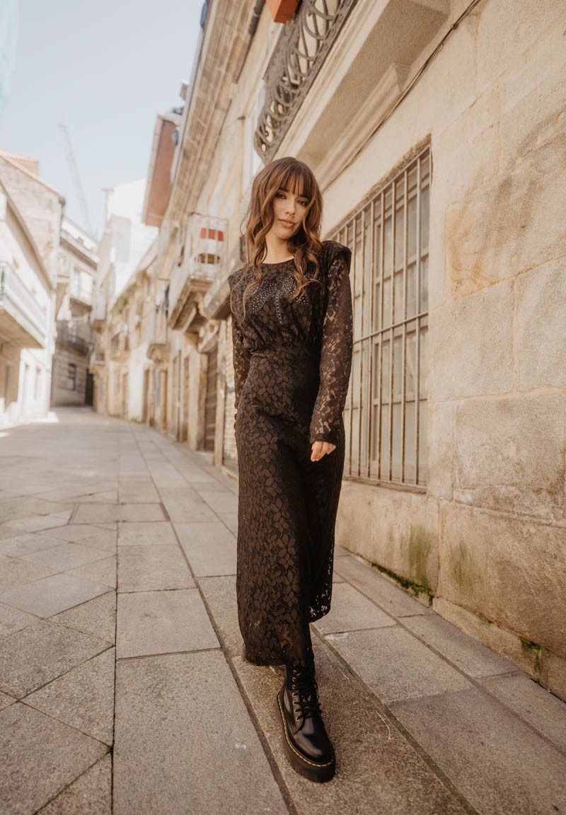 Vestido libélula encaje