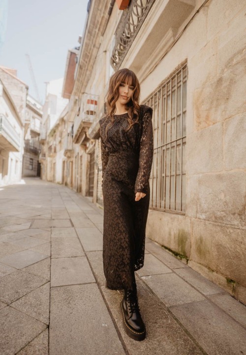 Vestido libélula encaje