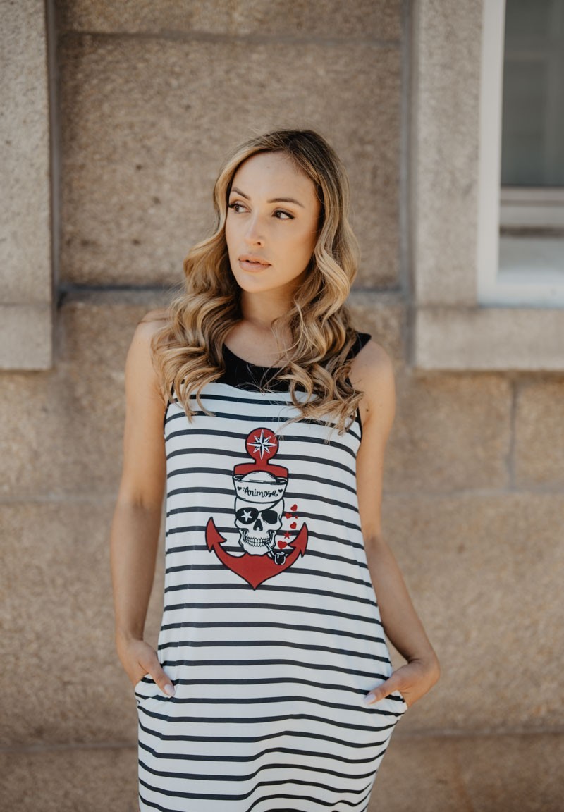 Vestido Ancla Pirata