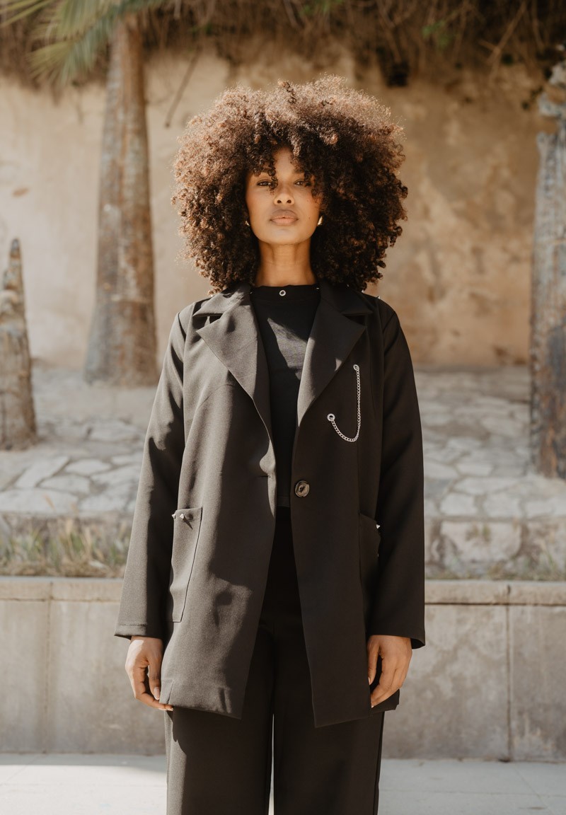 Chaqueta Calavera Encaje