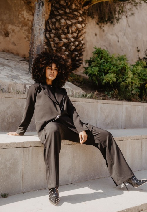 Chaqueta Calavera Encaje