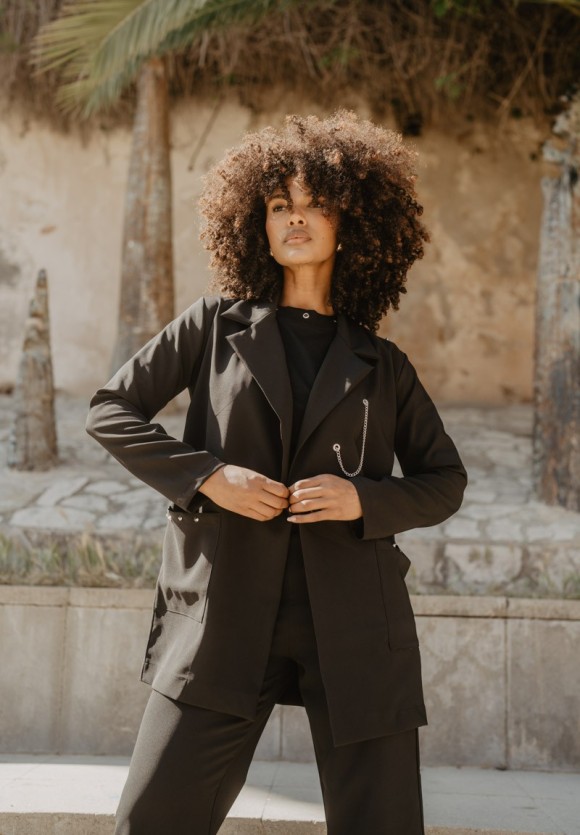 Chaqueta Calavera Encaje