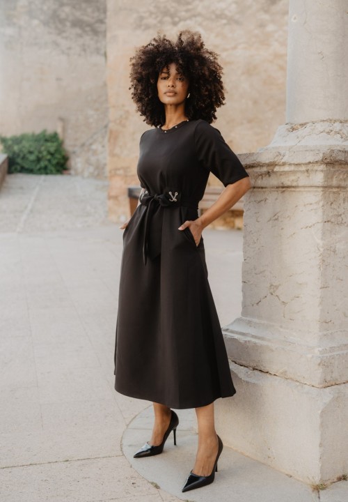 Vestido Cadenas negro