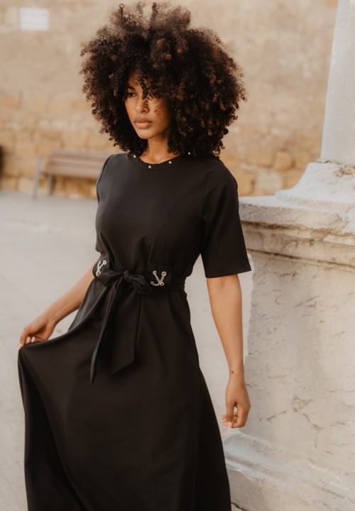 Vestido Cadenas negro