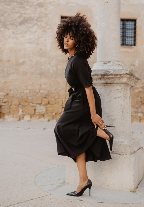 Vestido Cadenas negro