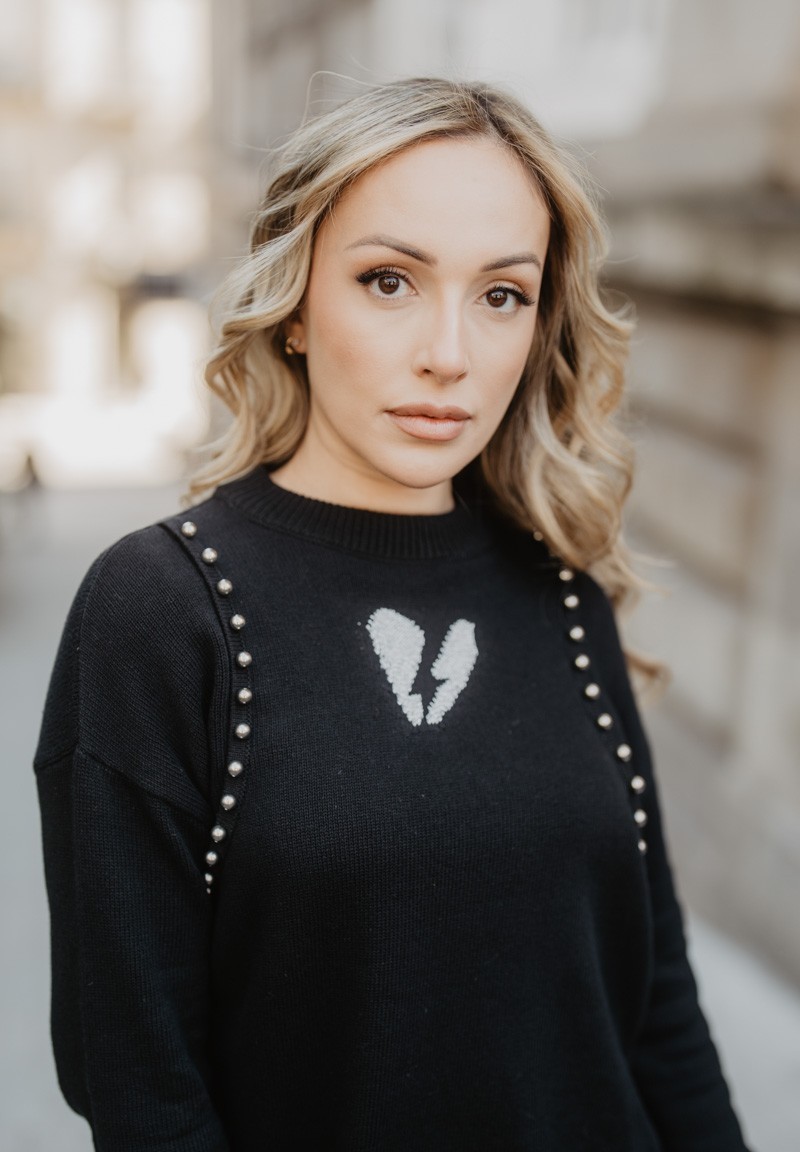 Jersey Corazón Rayo punto negro