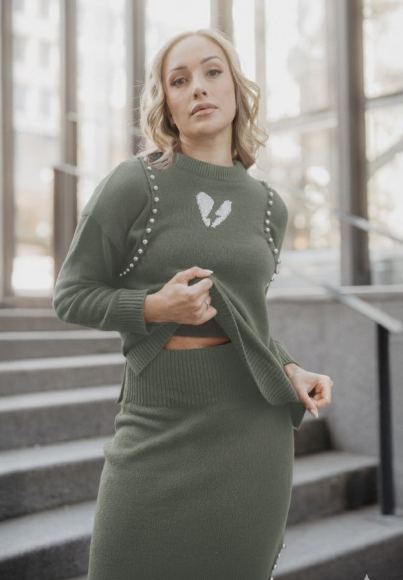 Jersey Corazón Rayo punto verde