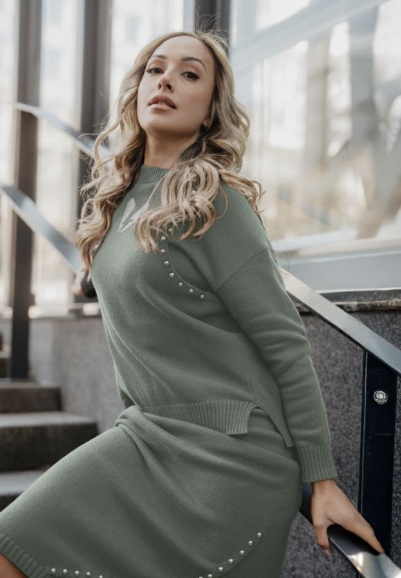 Jersey Corazón Rayo punto verde