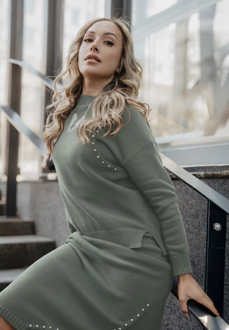 Jersey Corazón Rayo punto verde