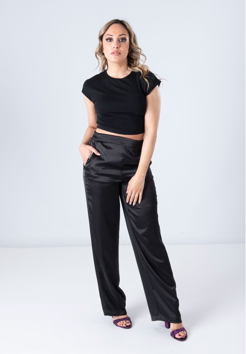 Pantalón satinado