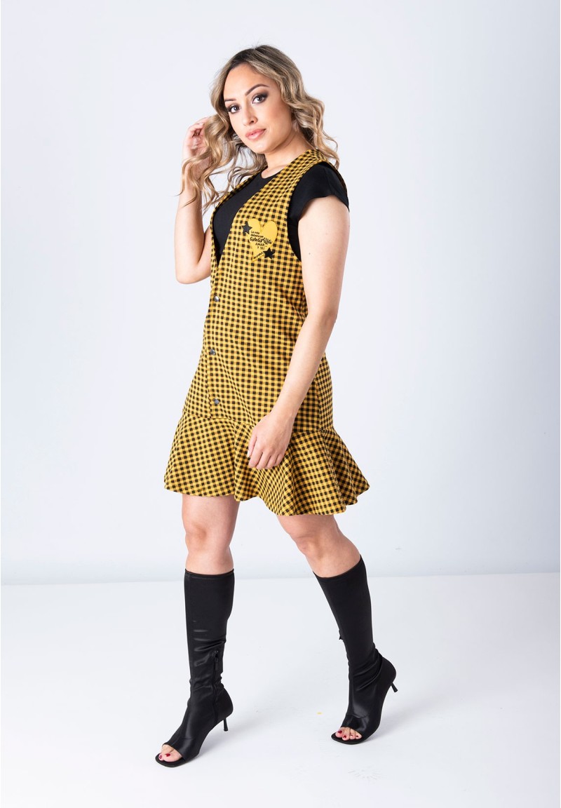 Vestido Cuadro Vichy Amar