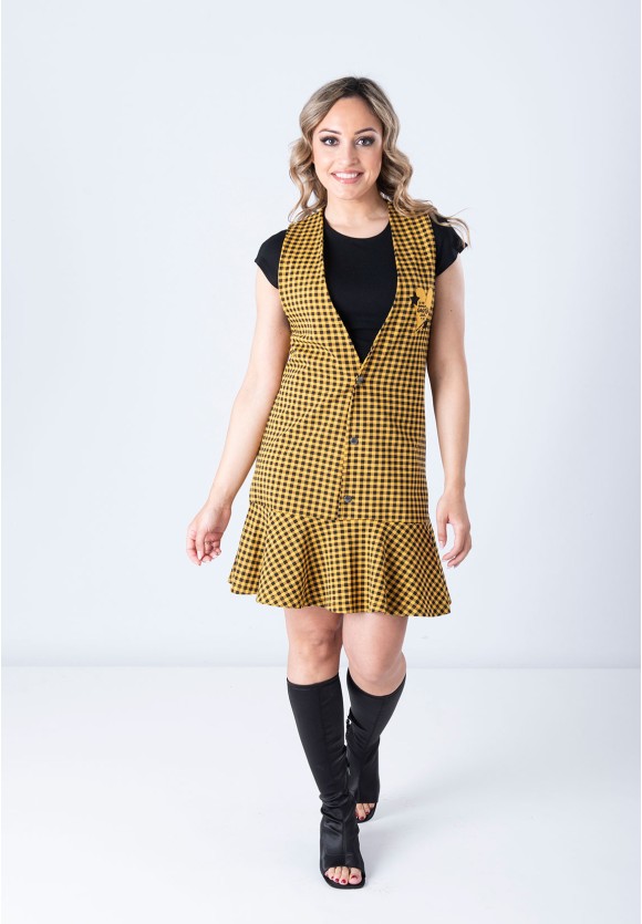 Vestido Cuadro Vichy Amar