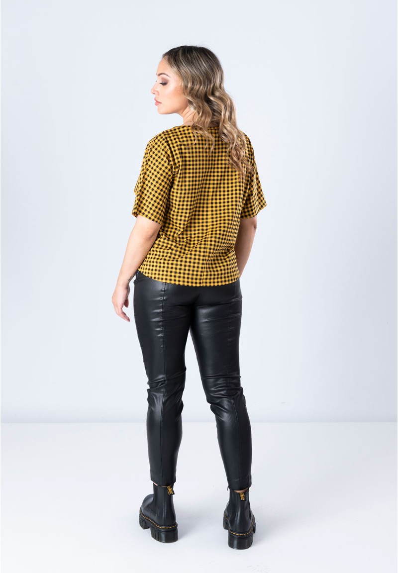 Camiseta Cuadro Vichy Amar