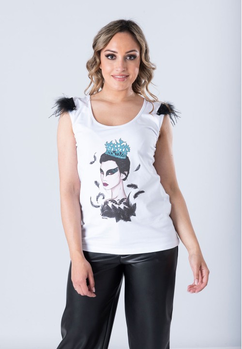 Camiseta Cisne negro