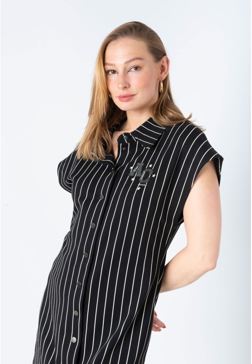 Vestido Raya diplomática