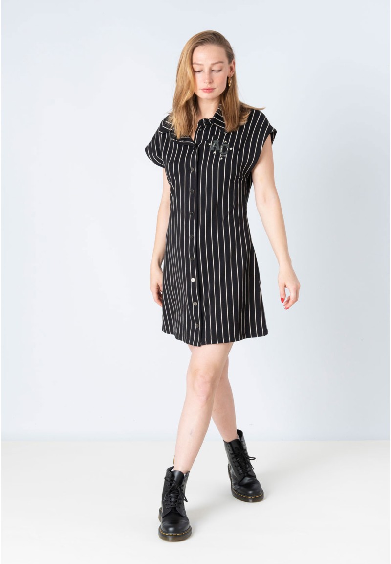 Vestido Raya diplomática