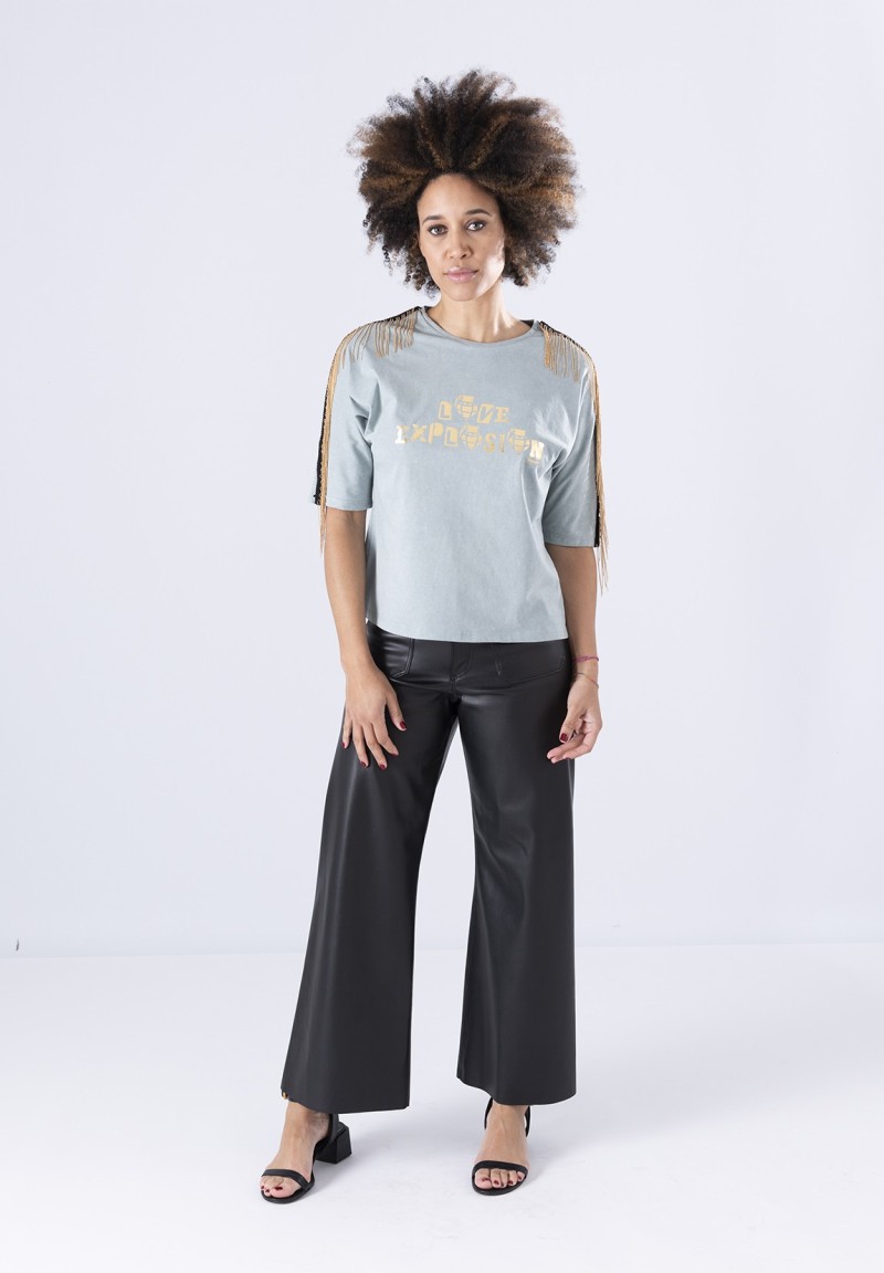 Camiseta Love Explosion Azul