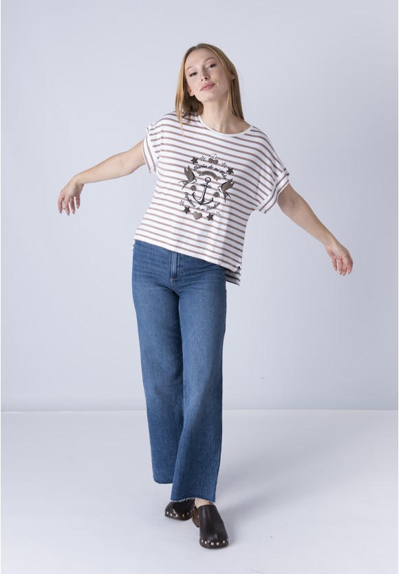 Camiseta Rayas Capitana