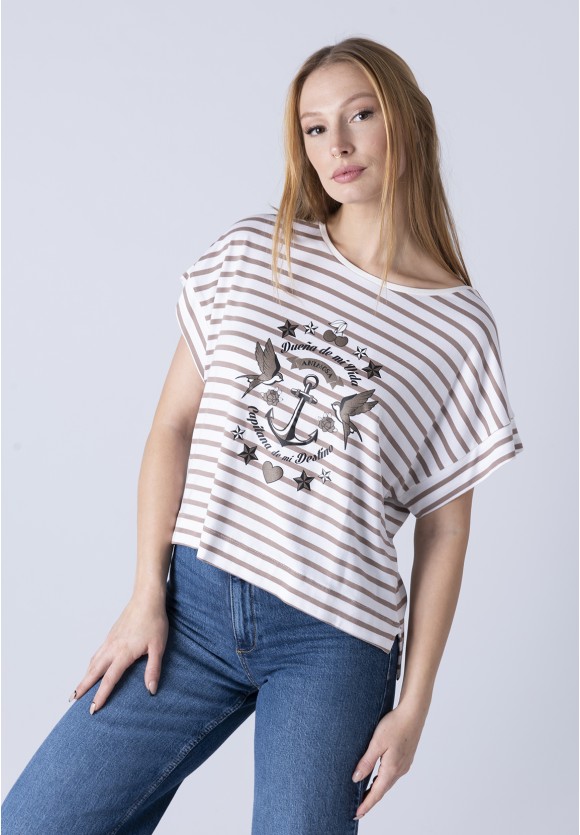 Camiseta Rayas Capitana