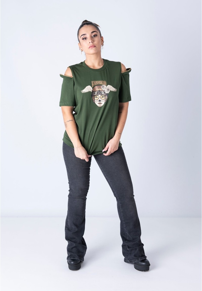 Camiseta Rosa Blanca