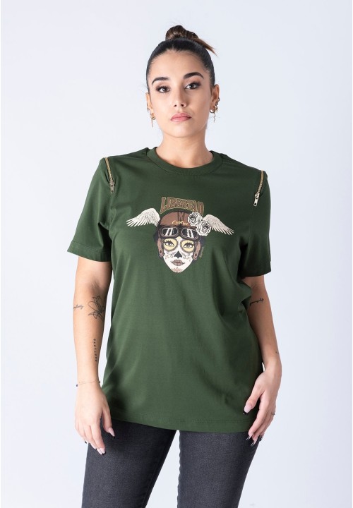 Camiseta Rosa Blanca