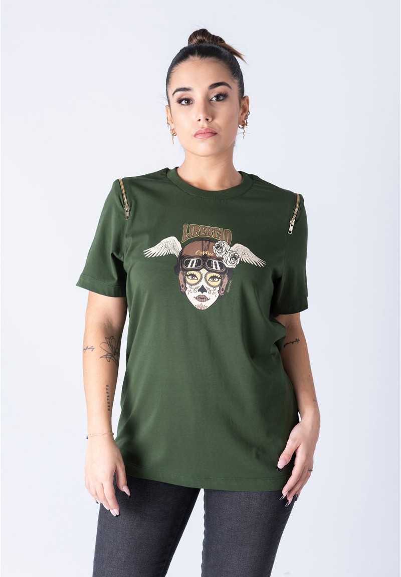 Camiseta Rosa Blanca