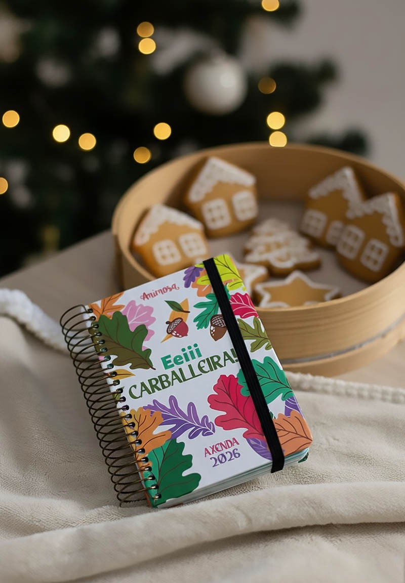 Axenda 2026 Pequena Diaria Ei Carballeira
